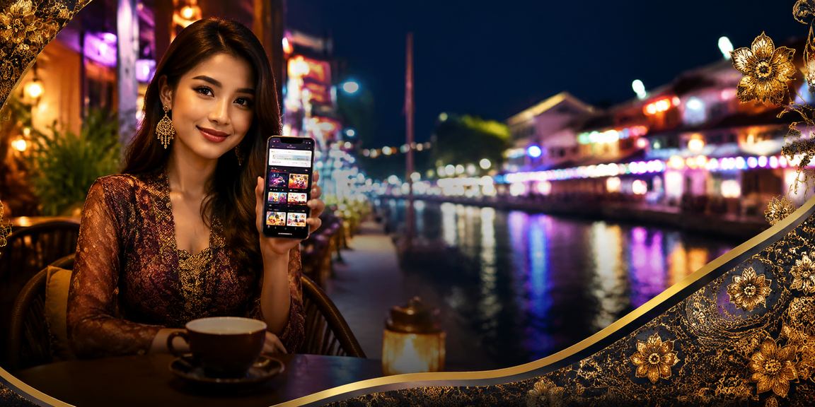Mobile poker experience via app in Melaka with a batik-inspired design
