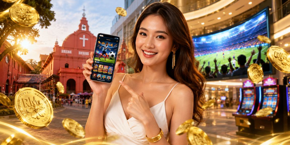 Sports betting access experience via mobile app in Melaka